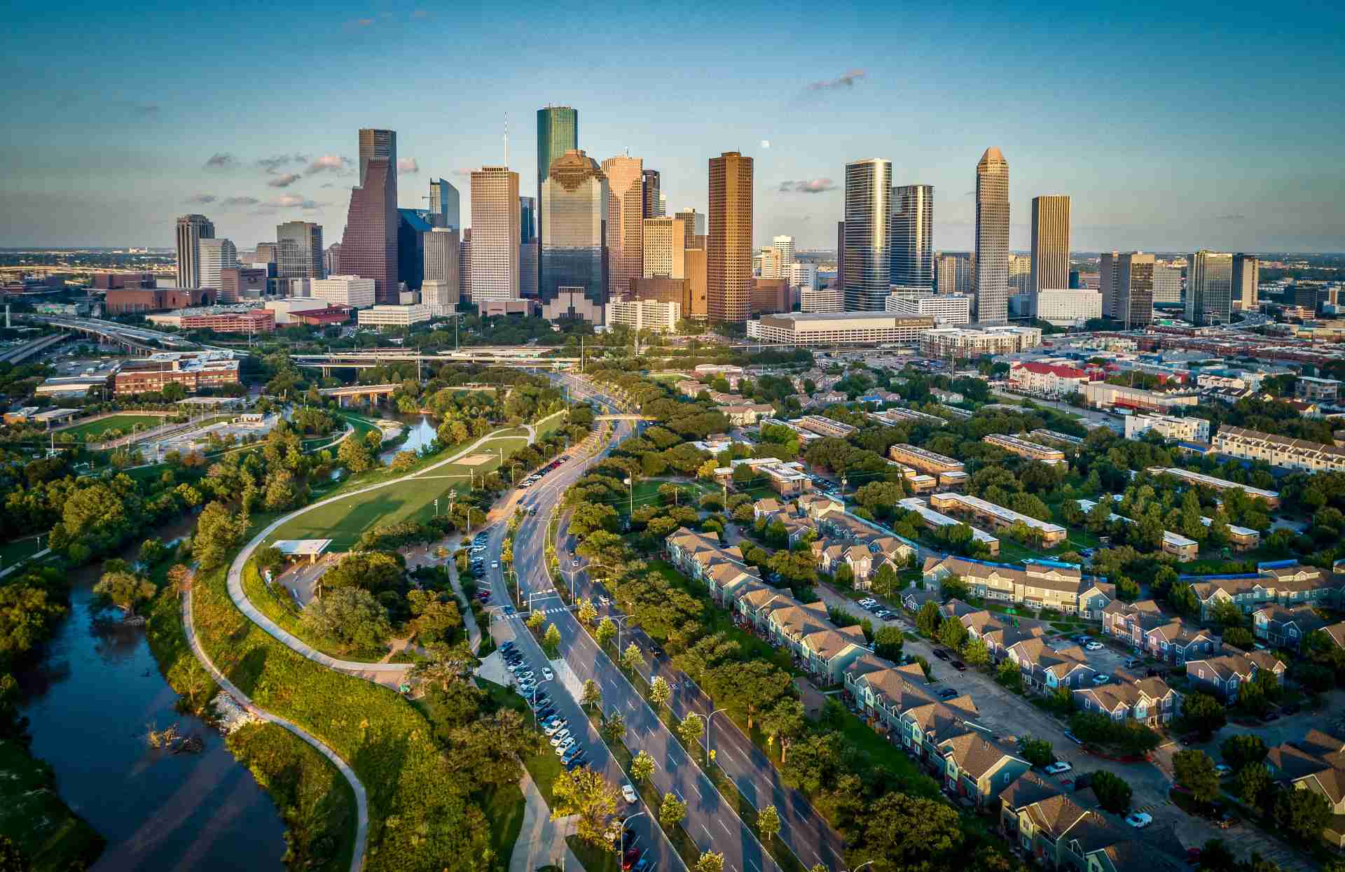 Houston city skyline