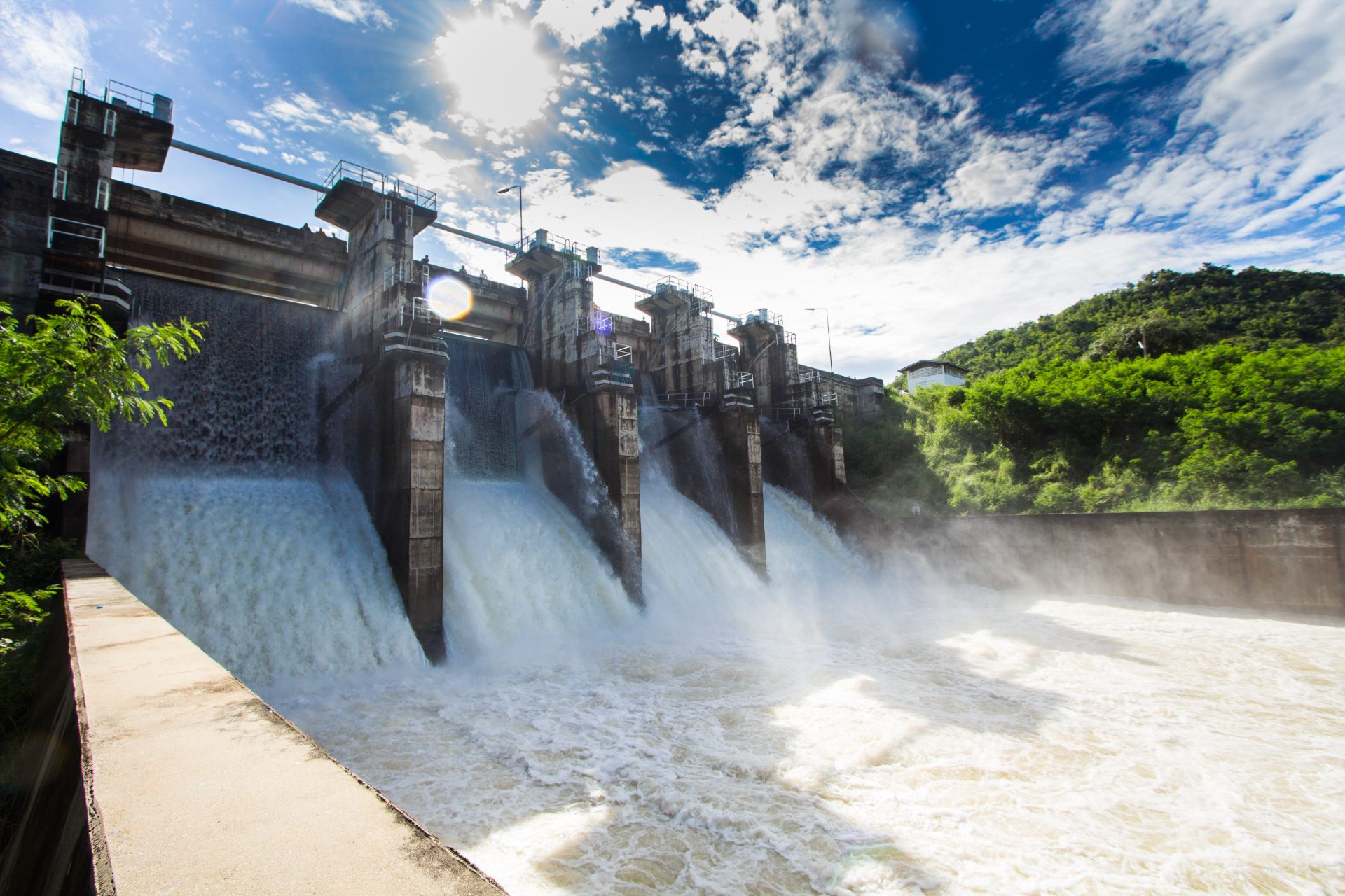 A hydropower facility